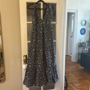 NWT Sezane floral eyelet dress